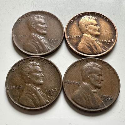 🌹外币初藏🌹🐯2026年第14场  每周二四六晚8️⃣点 接代拍 - 麦穗版老美分四枚