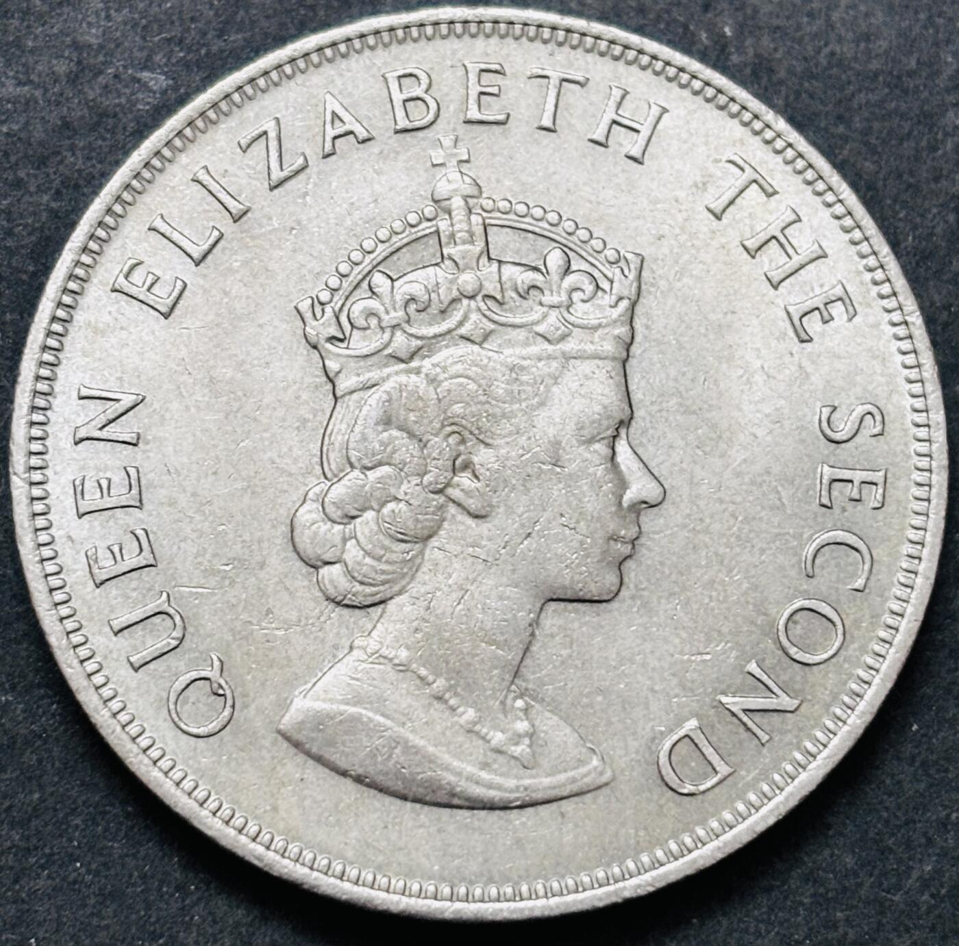 文馨钱币收藏 2026新年第五场（第 291 场）【长期接代拍品】 原光好品38mm英属 泽西1966年5先令 诺曼征服900周年 纪念币