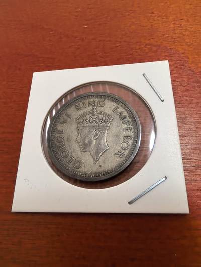 长老汇蛇年精选第九十七场拍卖 - 1945英属印度乔治六世1卢比银币