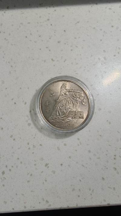 杂币场 - 和平年纪念币一枚