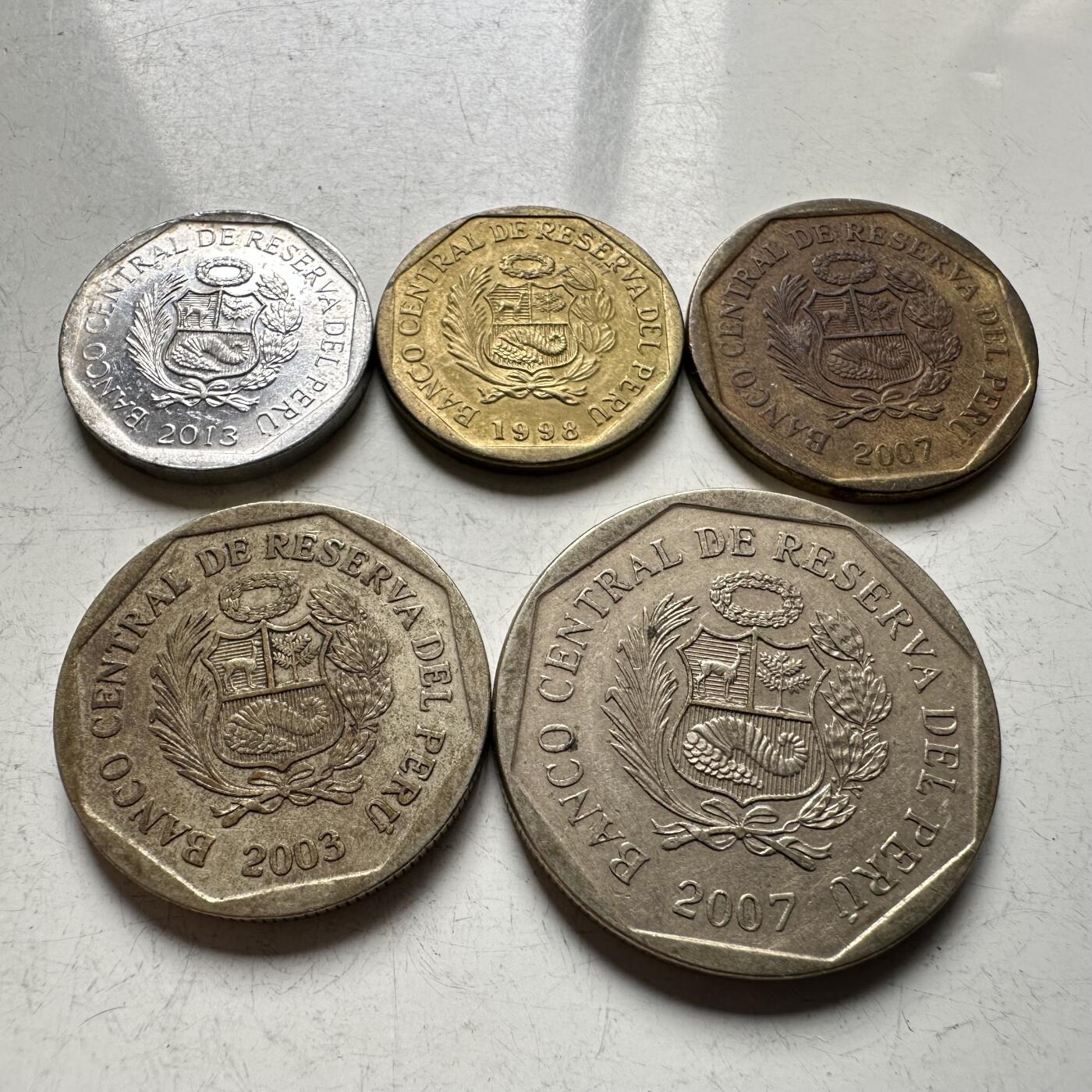 🌹外币初藏🌹🐯2026年第14场  每周二四六晚8️⃣点 接代拍 秘鲁5枚