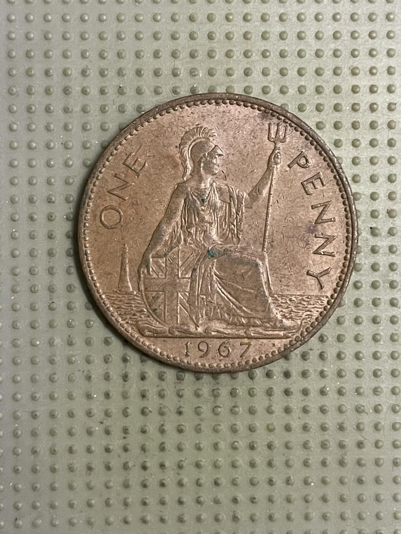 2026年第19场各国散币拍卖（总第169场） 英国1967年1便士