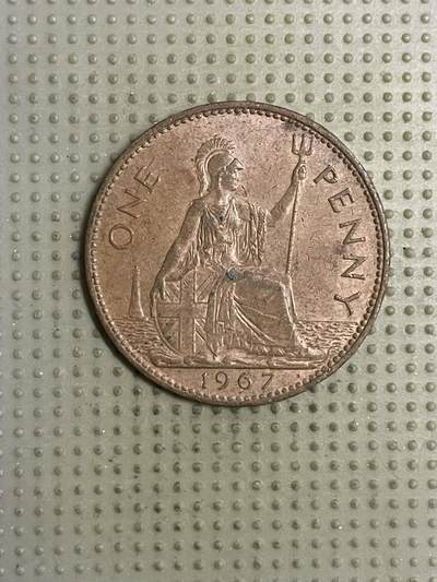 2026年第19场各国散币拍卖（总第169场） - 英国1967年1便士