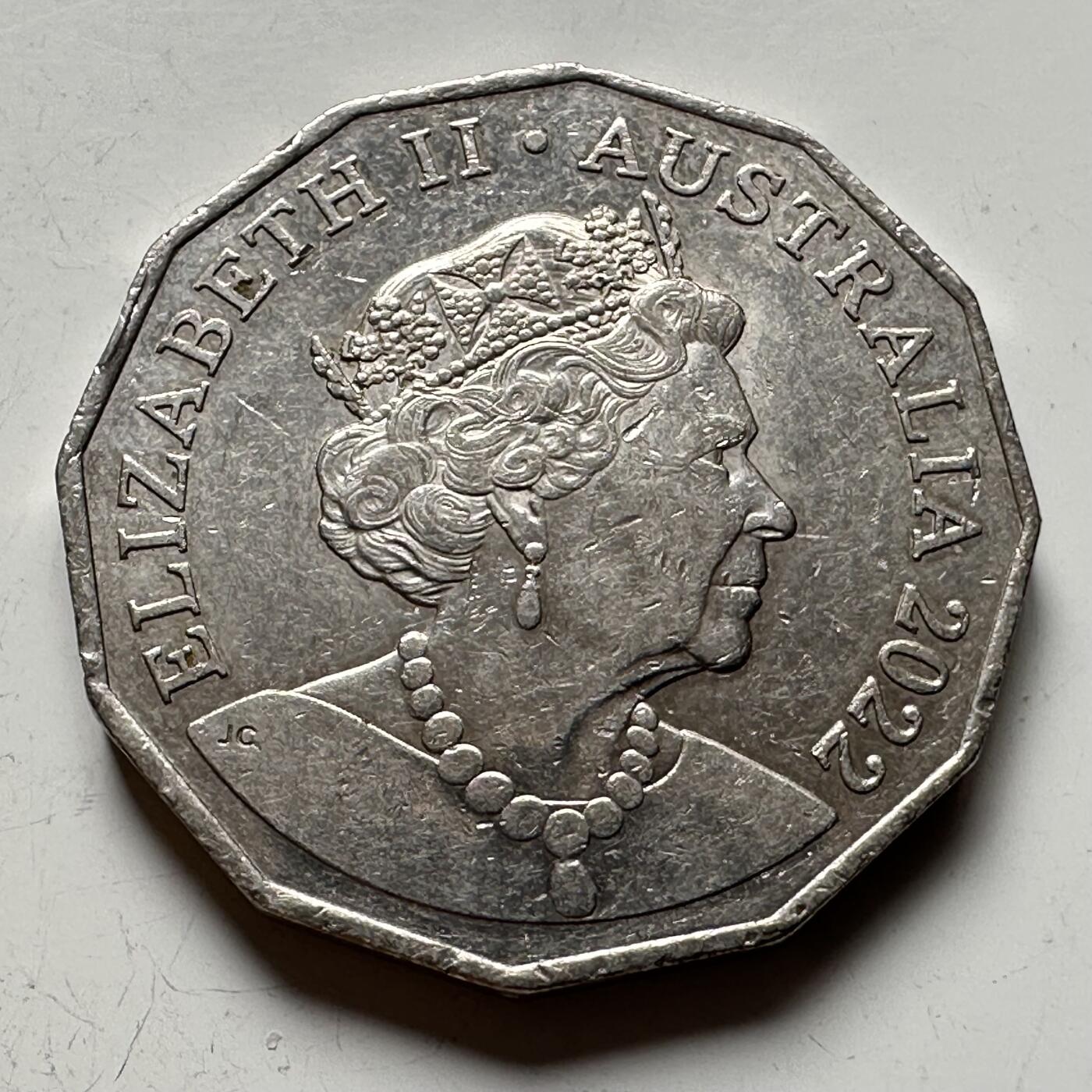 🌹外币初藏🌹🐯2026年第14场  每周二四六晚8️⃣点 接代拍 澳大利亚2022年五十分