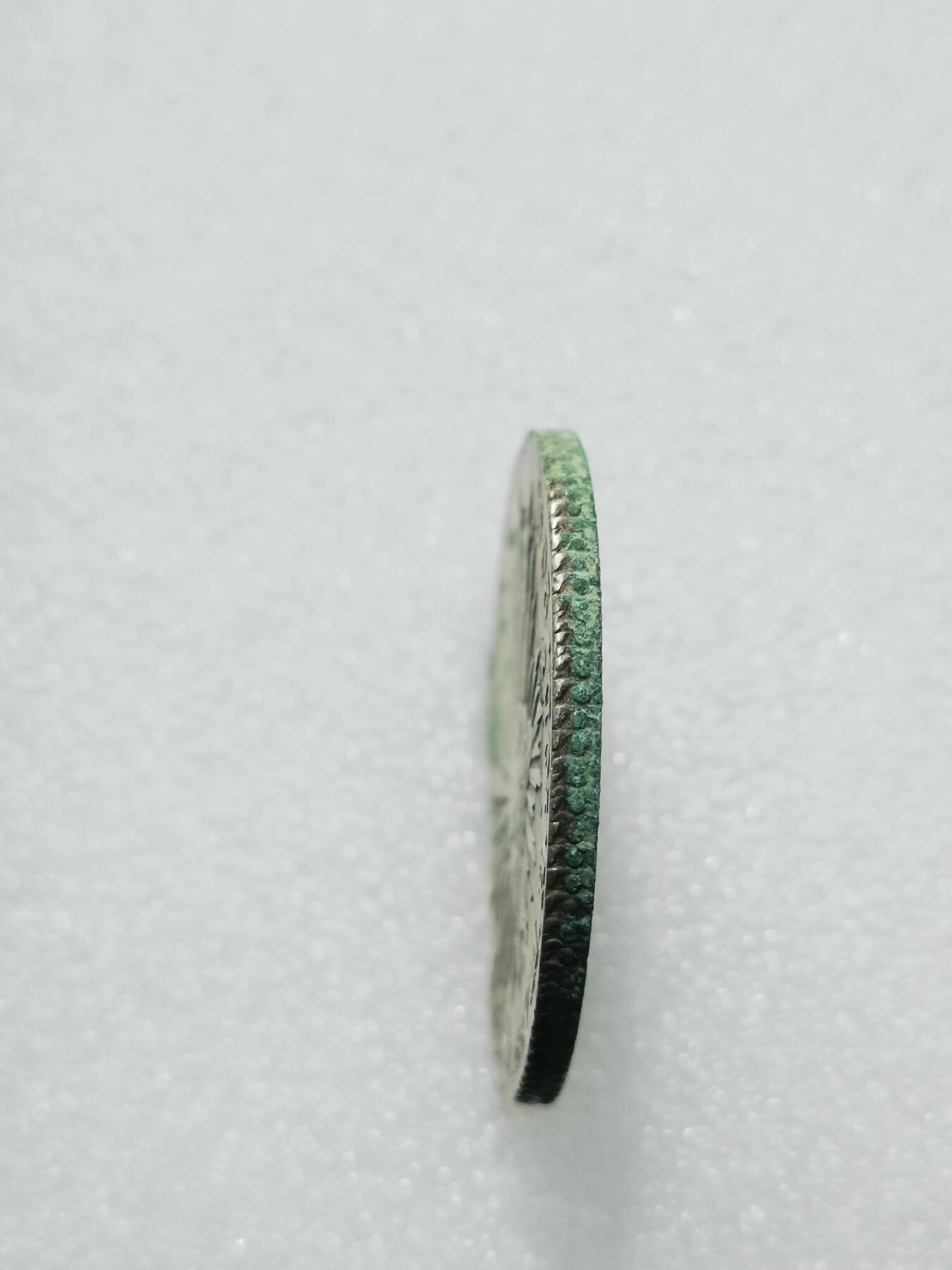 天下钱庄专场欢迎参拍 1887墨西哥鹰洋，有戳