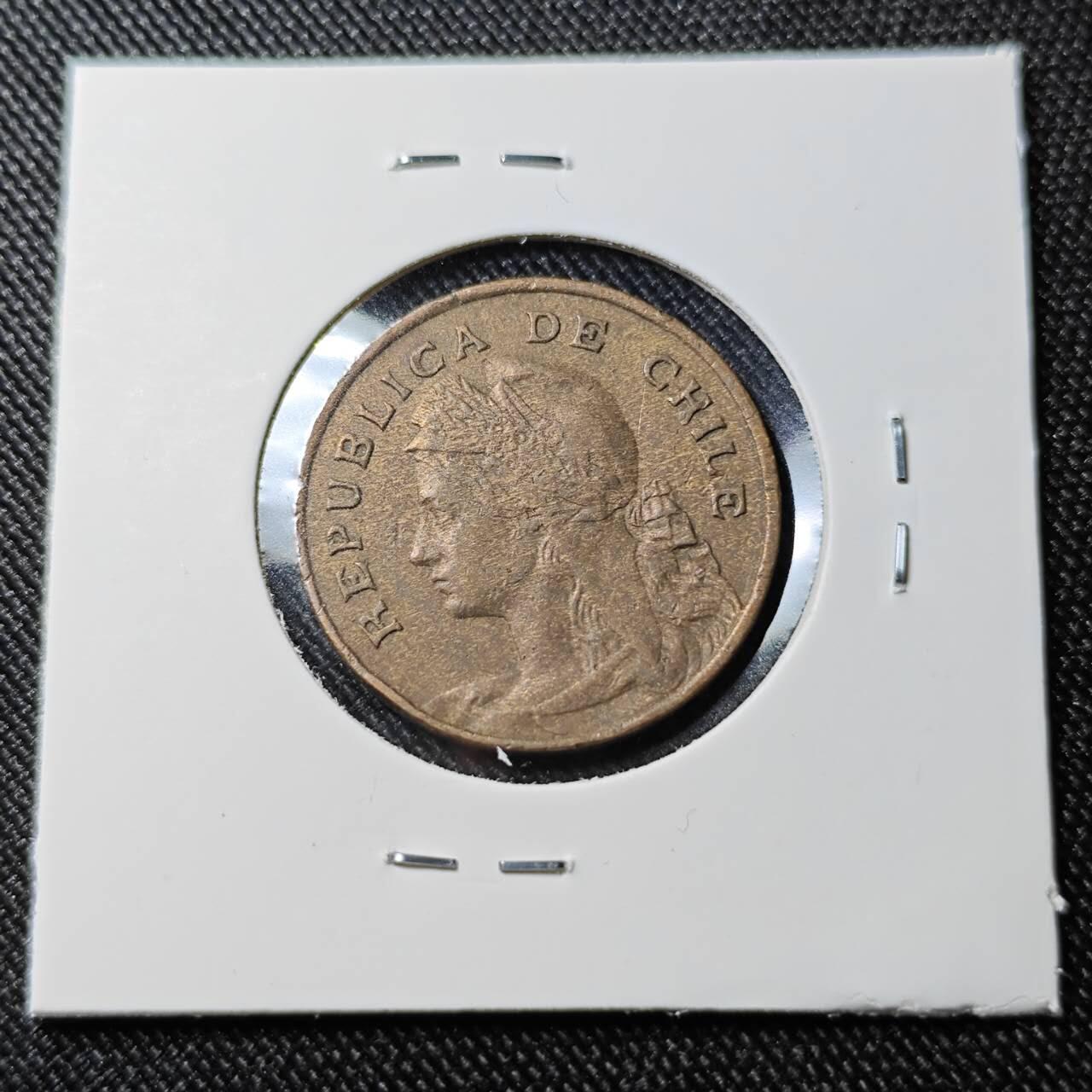 KK钱币收藏小铺  第398期 百期特拍（四拍之二） 2月预留时间 周末发货  1907智利2.5分铜币