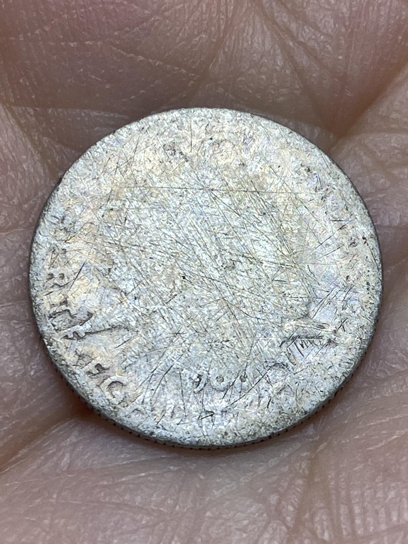 2026年第十六场(总第一百八十五场）外国好品散币场(免佣金) 法兰西第三共和国1900年50生丁银币(第三版，835高银)