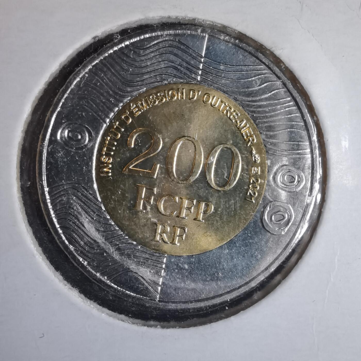 沼泽如烟--第981场 法属波利尼西亚2021年200法郎