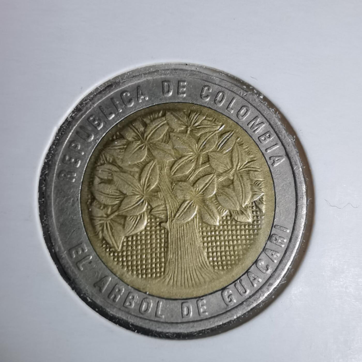 沼泽如烟--第981场 哥伦比亚1997年500比索