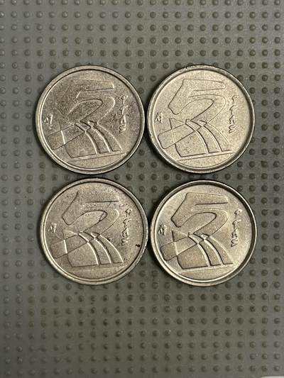 2026年第19场各国散币拍卖（总第169场） - 西班牙5比赛塔4枚