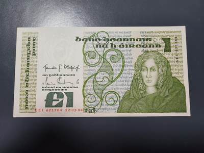 1月31号晚上8点 外国纸币自动截拍第16场 - 1镑新品