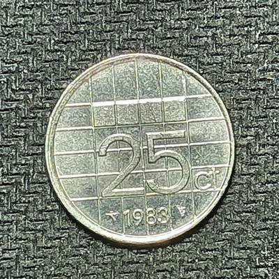 逸泉钱币2026B世界钱币纪念币纸币第八组B831-1230 - 1009荷兰25分