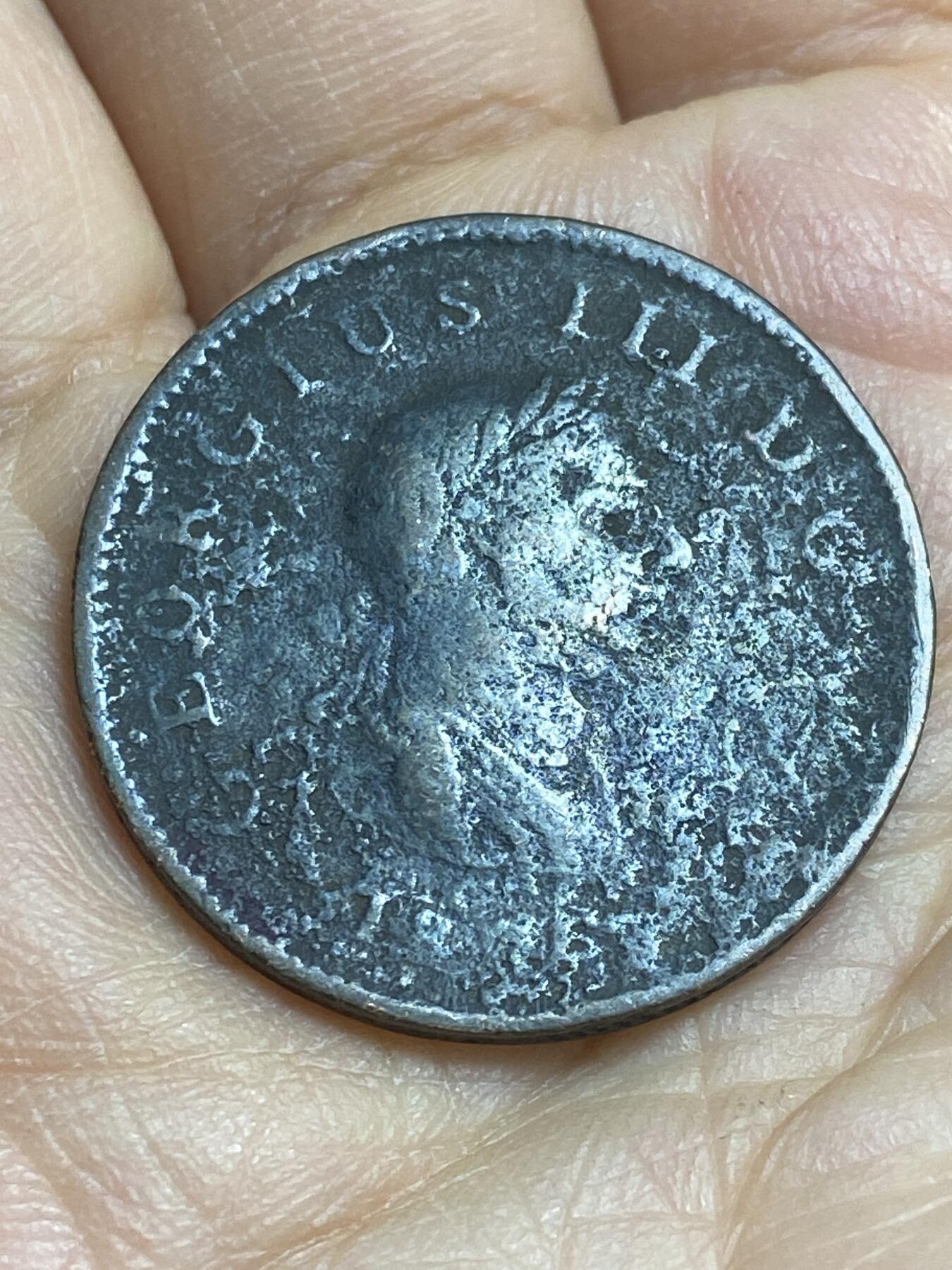 2026年第十六场(总第一百八十五场）外国好品散币场(免佣金) 英国🇬🇧1806年1/2便士(乔治三世时期)