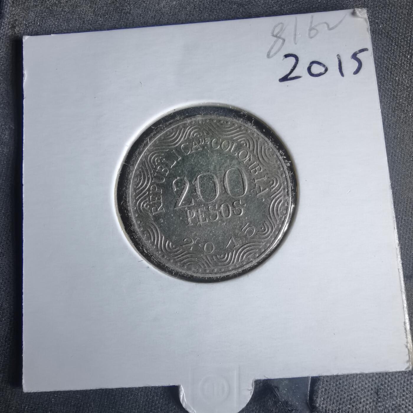 沼泽如烟--第981场 哥伦比亚2015年200比索