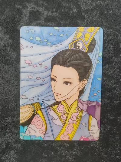 【公益拍卖】小花瓣公益拍卖 拍卖款全部捐给罹患重病卡友 - 【手绘复制卡】云母 编号002/022