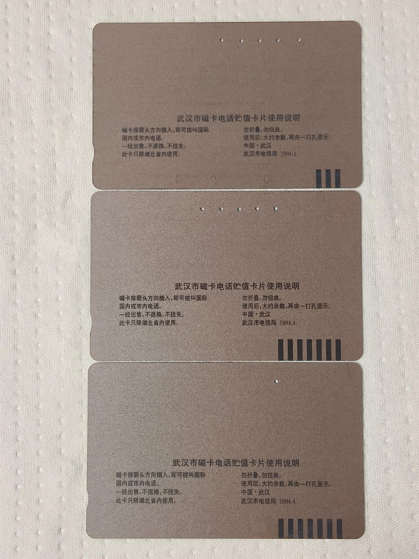 易卡拍卖第75期 武汉市花——梅花（精品地方卡系列）（旧卡，多孔卡）收藏级品相。如图所示！