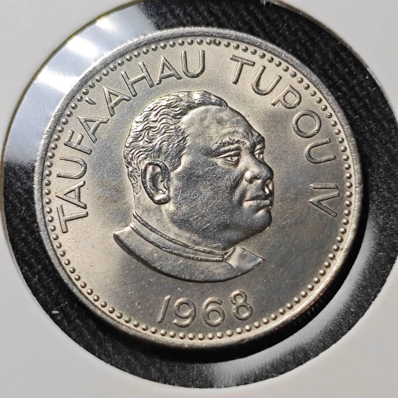 KK钱币收藏小铺  第398期 百期特拍（四拍之二） 2月预留时间 周末发货  1968汤加10分