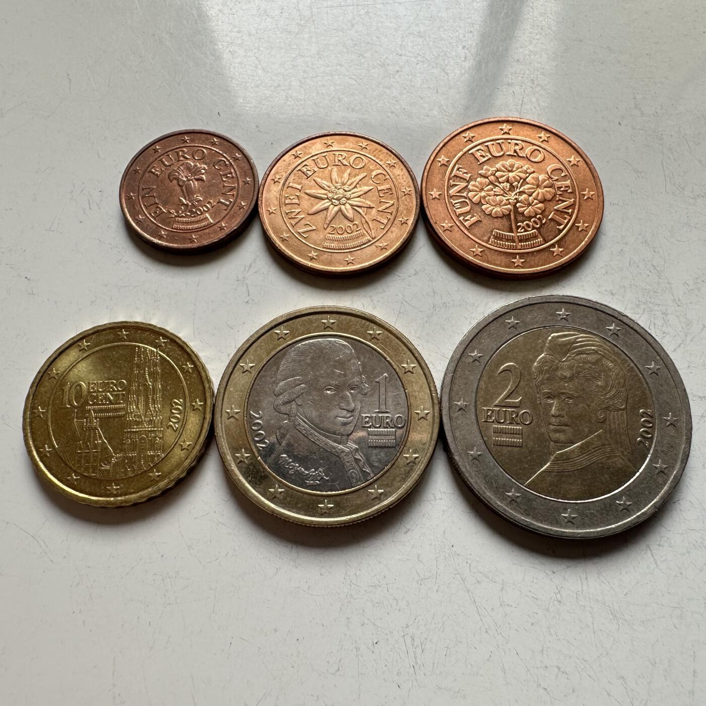 🌹外币初藏🌹🐯2026年第14场  每周二四六晚8️⃣点 接代拍 奥地利6枚