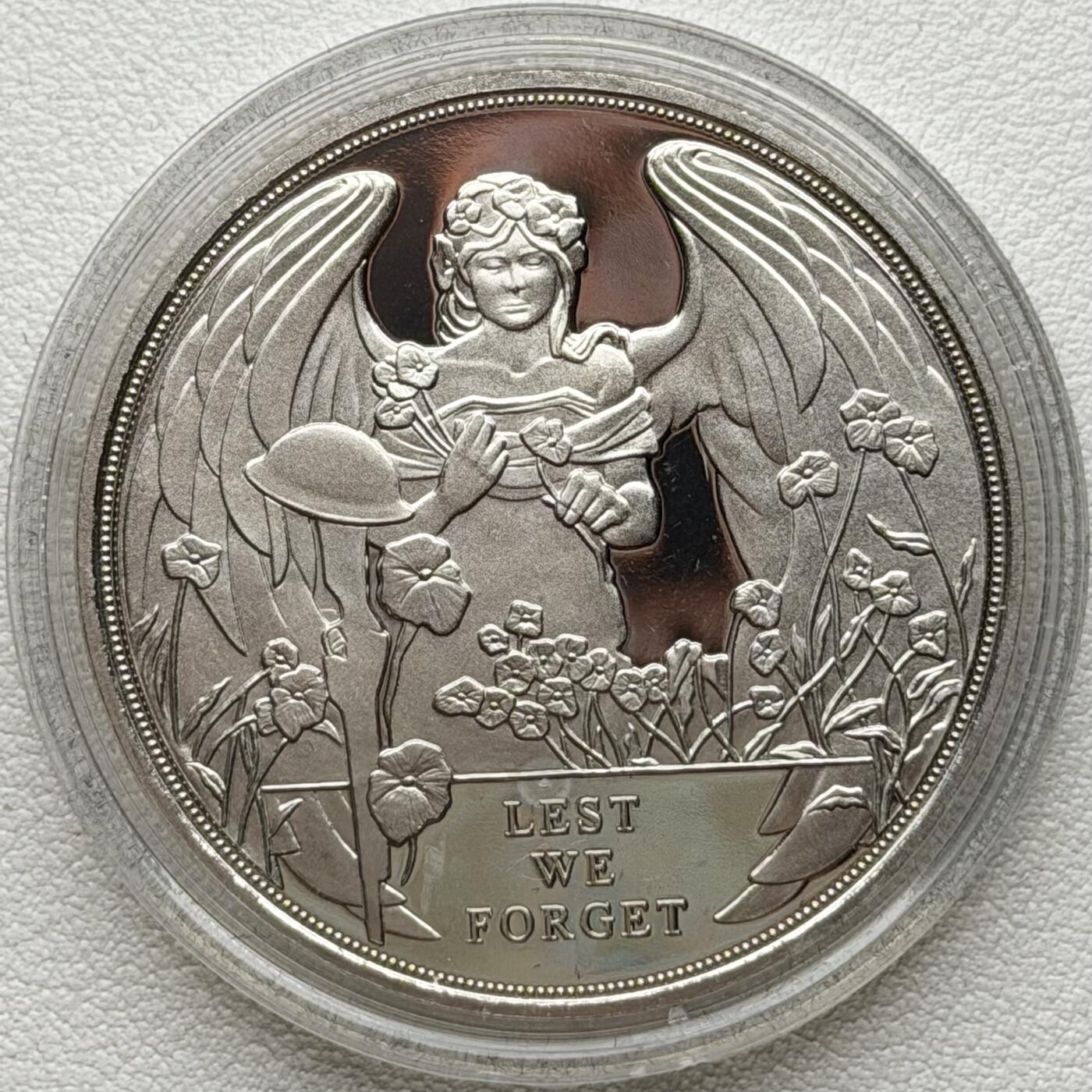 ＜星葵🌻钱币社＞散币克朗场第69期·2月3日发货 直布罗陀2017年伊普尔战役100周年1克朗精制纪念币