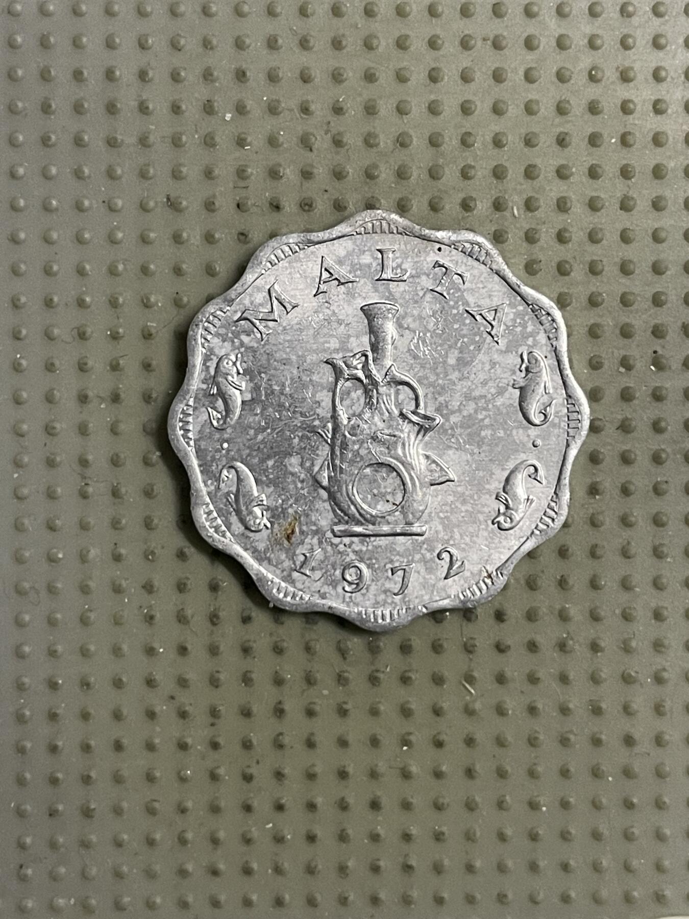 2026年第19场各国散币拍卖（总第169场） 马耳他1972年5米尔