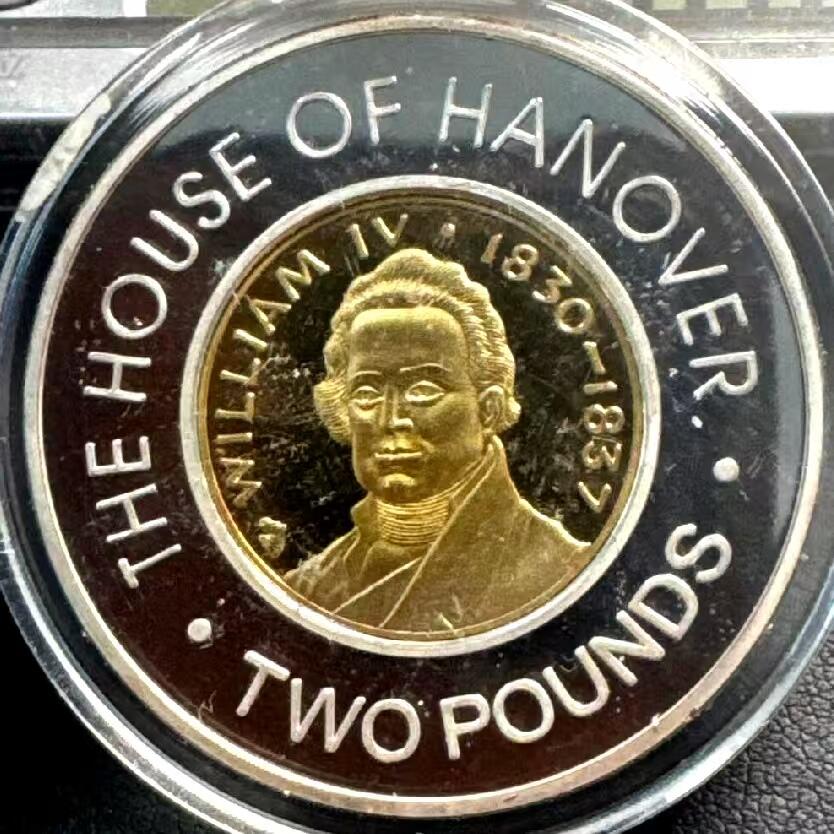 长老汇蛇年精选第九十七场拍卖 根西2006年精制克朗型纪念币 母子币 君主系列 威廉四世， 发行量稀少