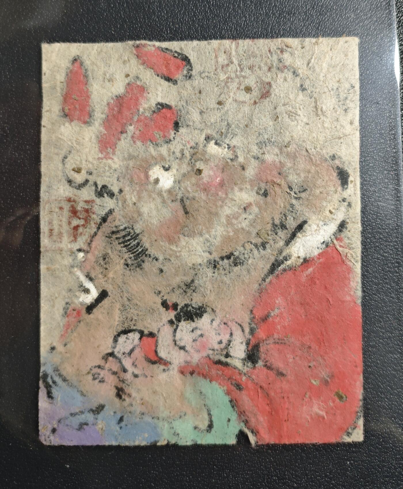 天玑星卡拍第167期《2.2周一截拍》持续收拍收评中 满赠卡需备注 【手绘卡纸】文森特艺术工作室 钟馗 手绘卡纸