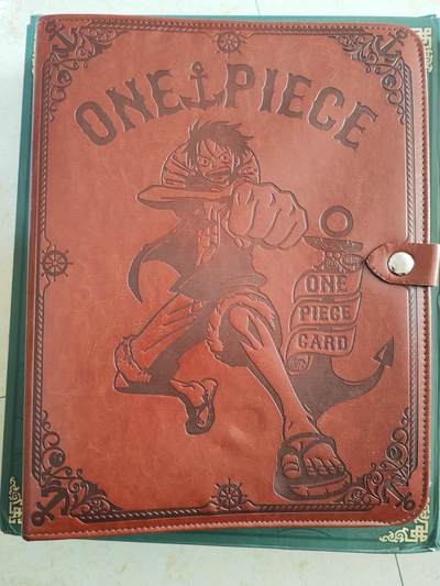 阳大大卡牌拍卖第96期（持续收拍品，周五晚上九点截拍，进群福利早知道） - 【卡册】海贼王 主题皮质卡册