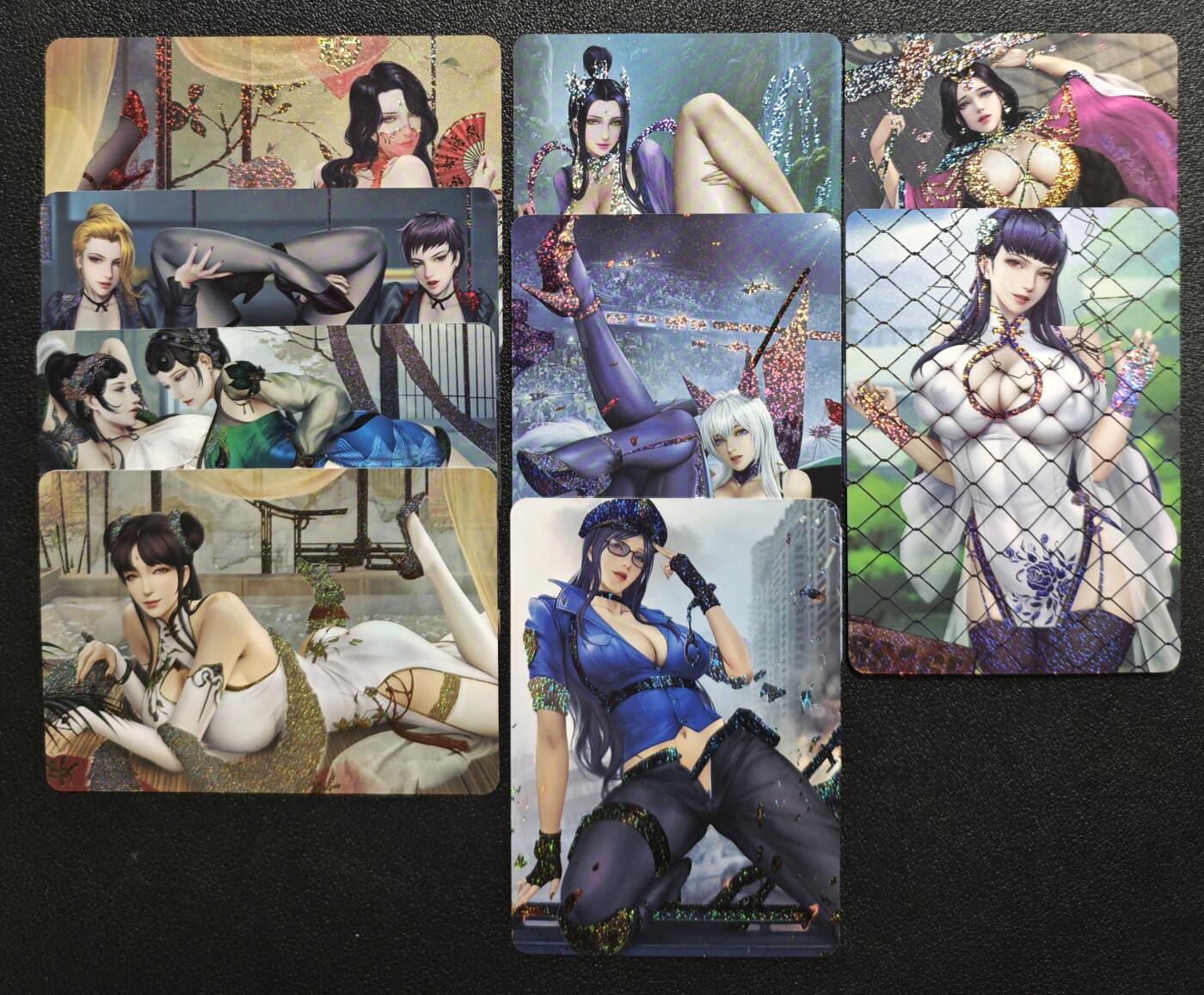 天玑星卡拍第168期《2.3周二截拍艺气风发》持续收拍收评中 满赠卡需备注 动漫美女 星光 九张 自制卡