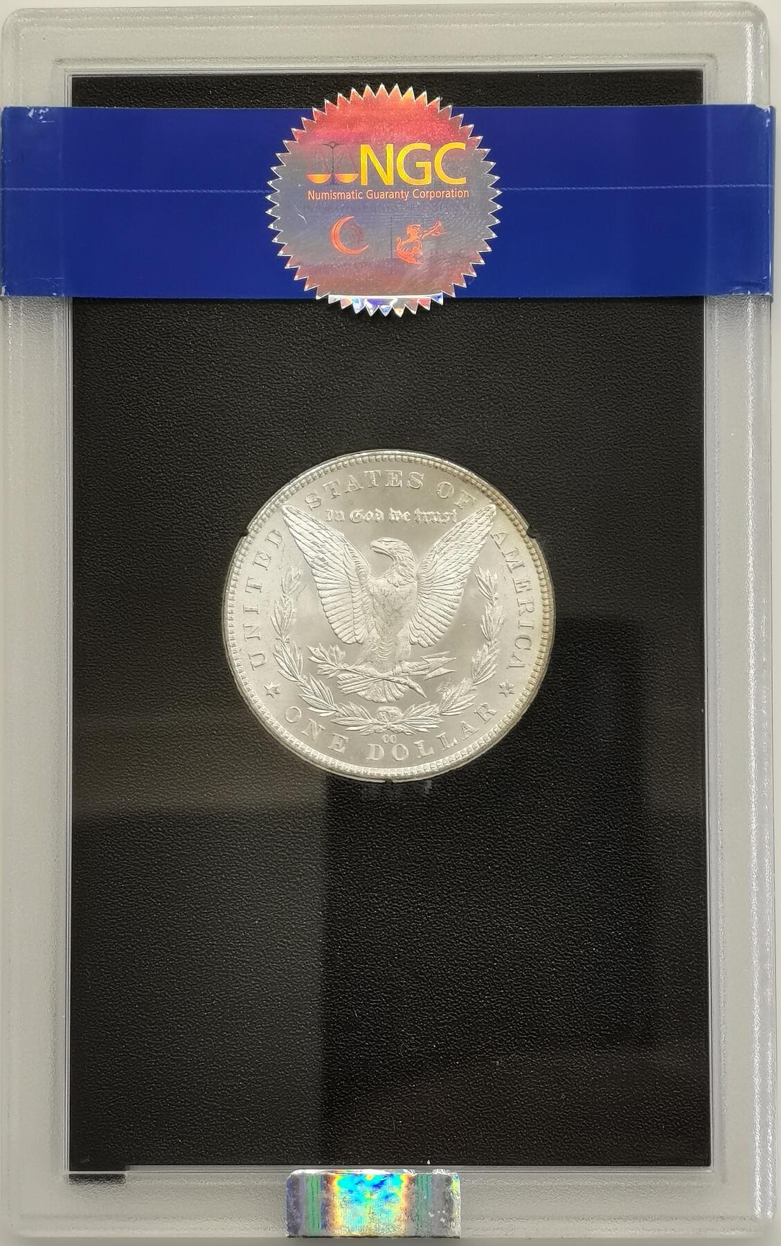 博洋堂世界钱币拍卖第159期（全场包邮） NGC MS65 美国1883 CC 摩根 卡森厂 GSA大封装 高分难得