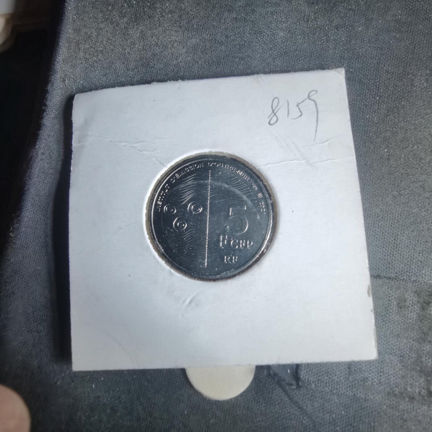 沼泽如烟--第981场 法属波利尼西亚2021年5法郎