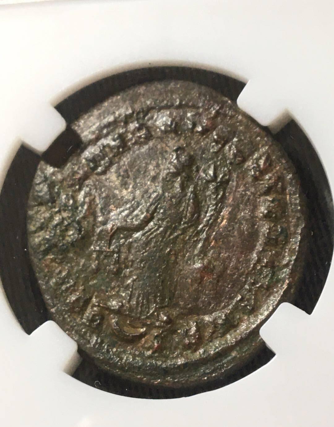 嘉宝良覃世界勋赏第24期拍卖 古罗马马克西米安努斯二次复出铜币