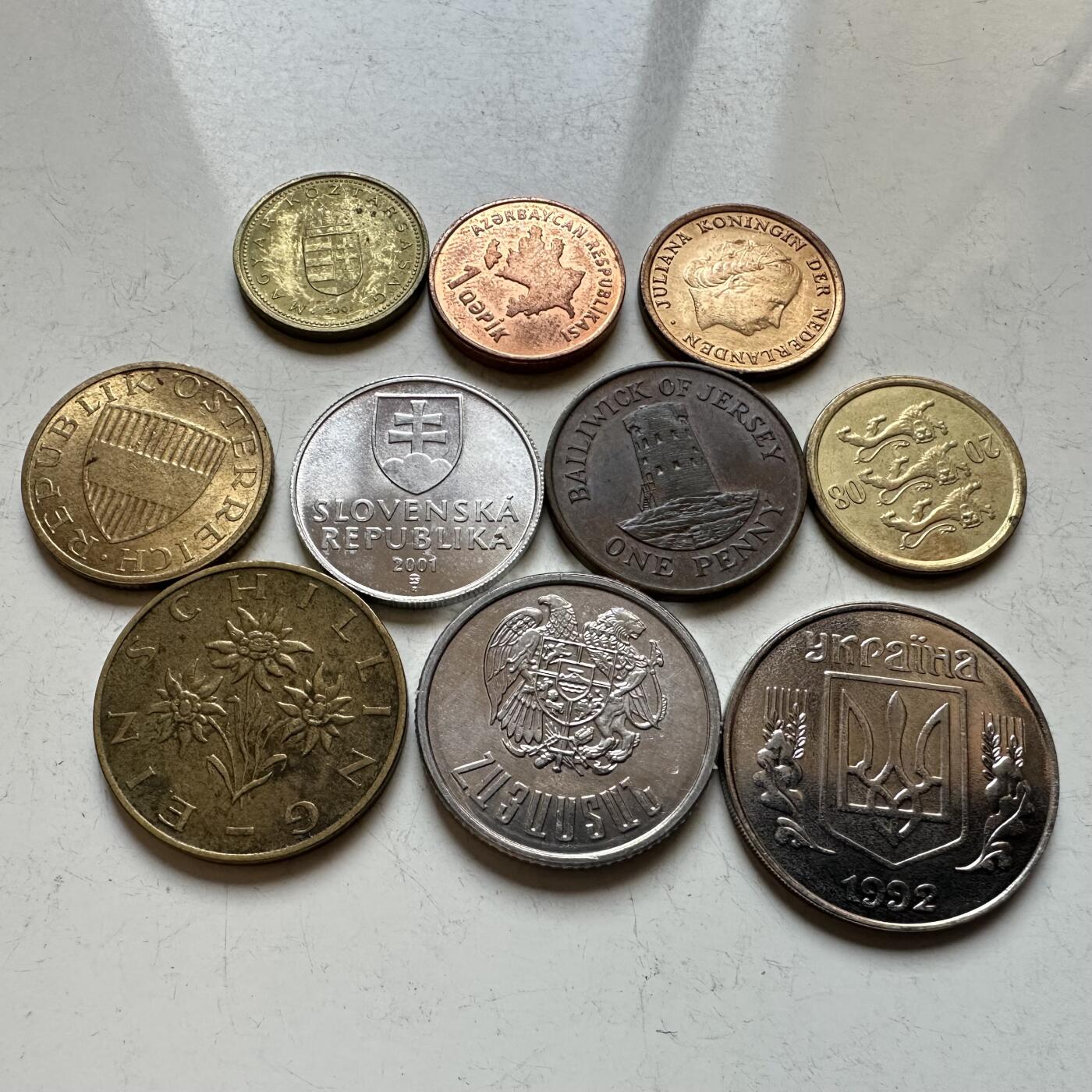 🌹外币初藏🌹🐯2026年第14场  每周二四六晚8️⃣点 接代拍 欧洲散币10枚—3