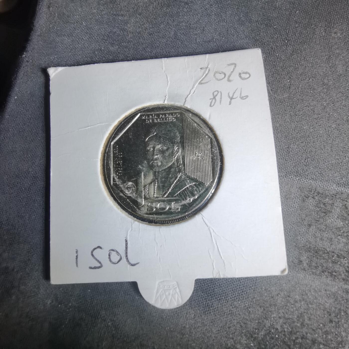 沼泽如烟--第981场 秘鲁2020年1索尔纪念币