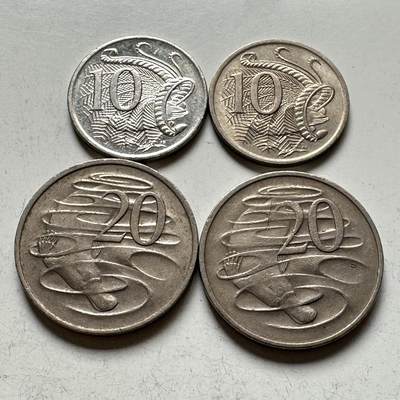 🌹外币初藏🌹🐯2026年第14场  每周二四六晚8️⃣点 接代拍 - 澳大利亚四枚