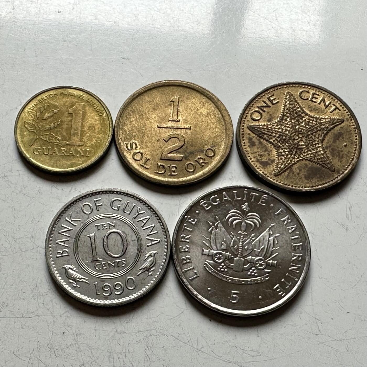 🌹外币初藏🌹🐯2026年第14场  每周二四六晚8️⃣点 接代拍 美洲散币5枚—4