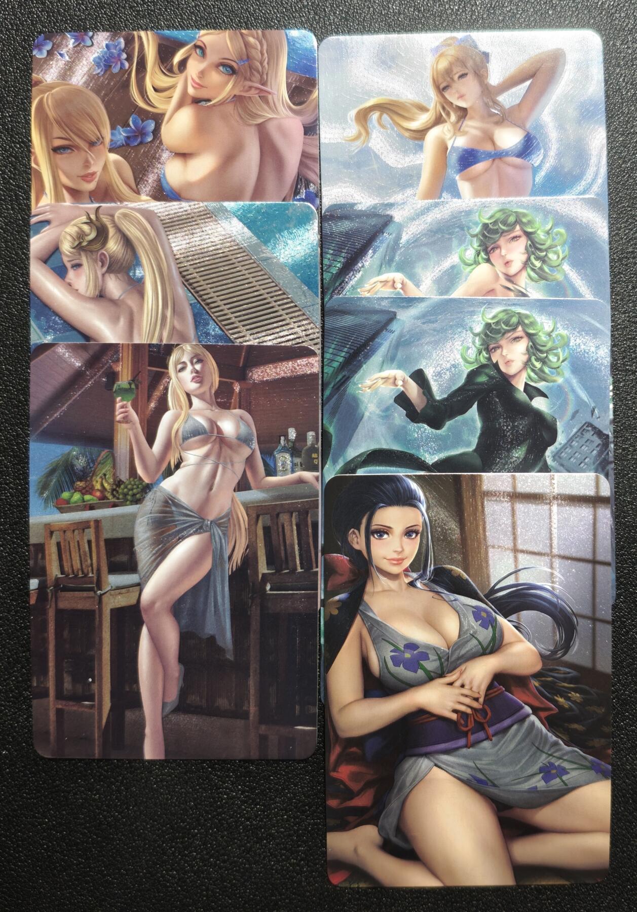 天玑星卡拍第168期《2.3周二截拍艺气风发》持续收拍收评中 满赠卡需备注 尤尔哈司令官 龙卷 萨姆斯阿兰 妮可罗宾 琴古恩希尔德 粗闪 七张 自制卡