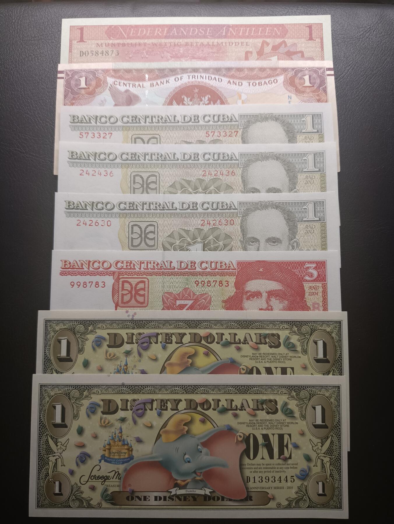 2026二月第一期，总215期 美洲纸币批量13张UNC