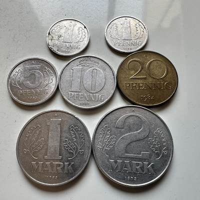 🌹外币初藏🌹🐯2026年第14场  每周二四六晚8️⃣点 接代拍 - 东德7枚