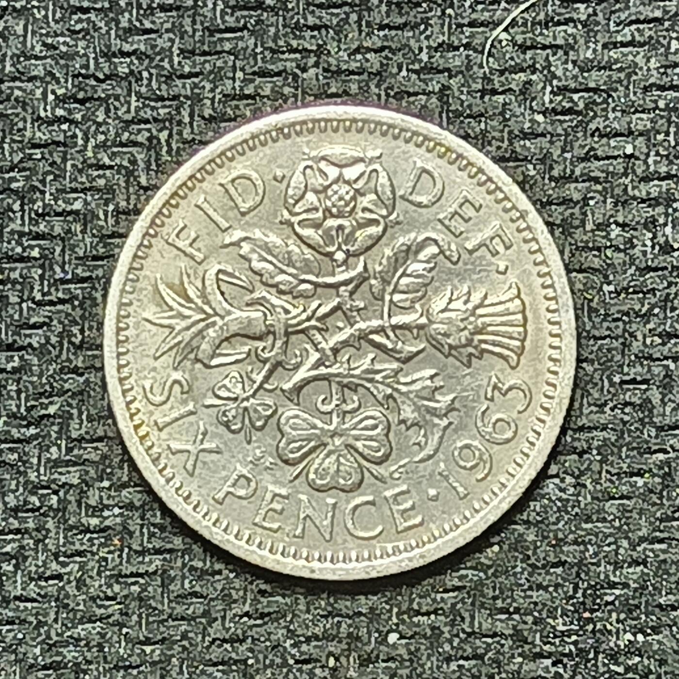 逸泉钱币2026B世界钱币纪念币纸币第八组B831-1230 1015英国6便士