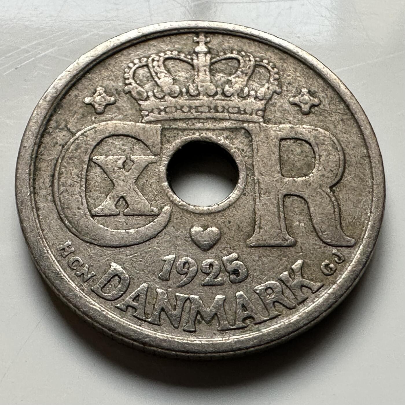 🌹外币初藏🌹🐯2026年第14场  每周二四六晚8️⃣点 接代拍 丹麦1925年10欧尔