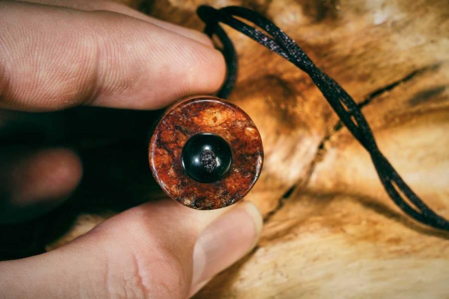 上海都达杂项专场十二（全场包邮】 古玉勒子挂件89-26