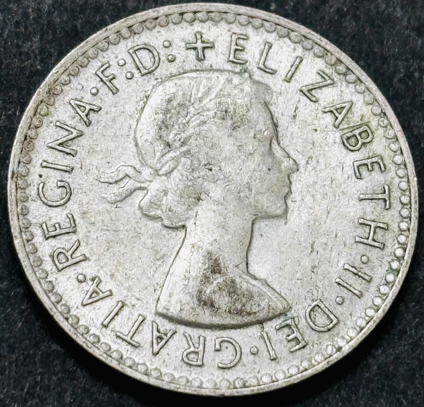 文馨钱币收藏 2026新年第五场（第 291 场）【长期接代拍品】 带光好品 1956 年英属澳大利亚 3 便士银币，1.41 克 500 银