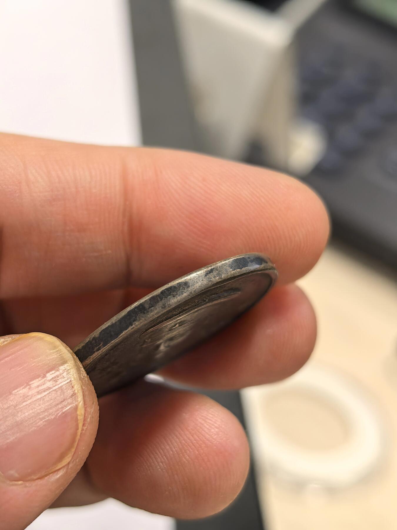 博洋堂世界钱币拍卖第159期（全场包邮） 民国倪嗣冲像安武军纪念银章，送评未入盒，不保入盒