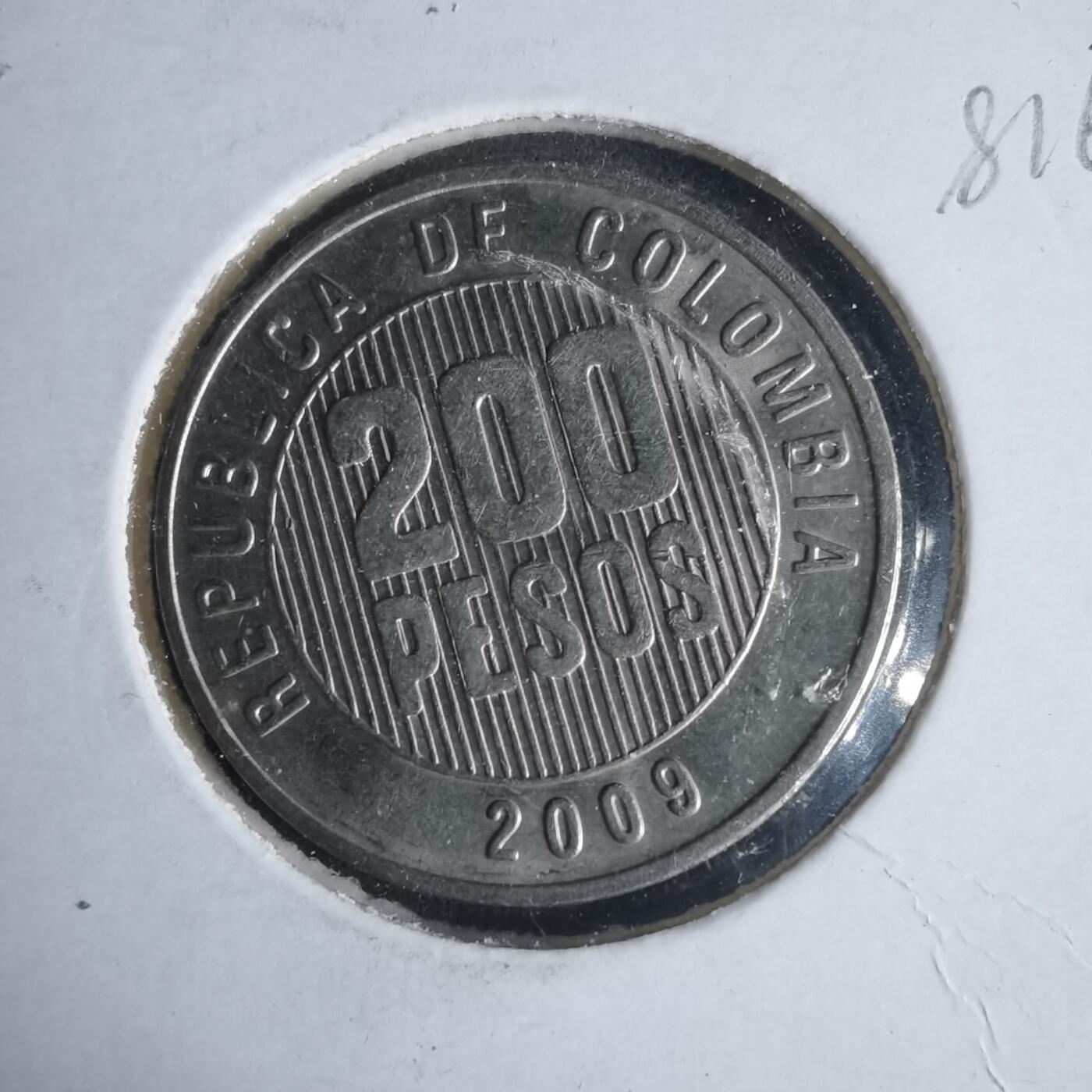 沼泽如烟--第981场 哥伦比亚2009年200比索