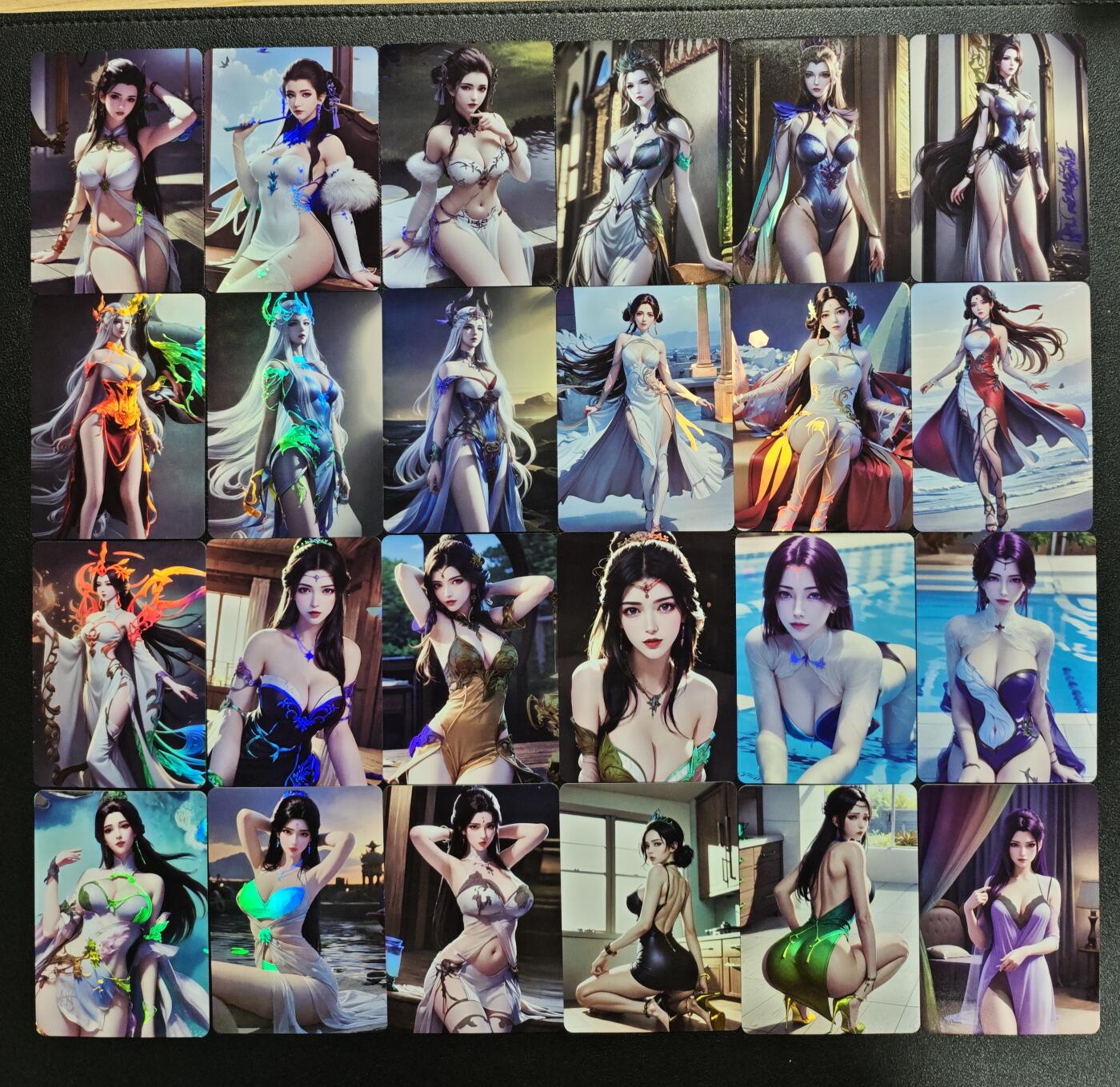 天玑星卡拍第168期《2.3周二截拍艺气风发》持续收拍收评中 满赠卡需备注 动漫美女 白亦君 比比东 波塞西 火灵儿 柳神 魔女 月婵 云曦 云韵 彩闪 三十三张 自制卡