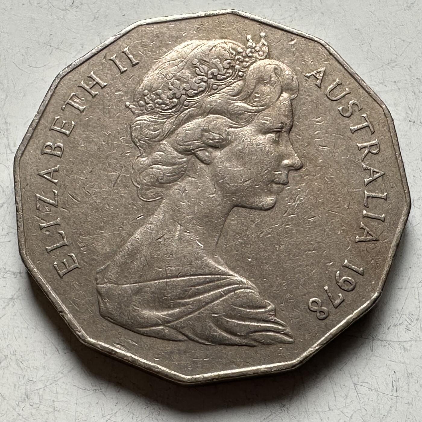 🌹外币初藏🌹🐯2026年第14场  每周二四六晚8️⃣点 接代拍 澳大利亚1978年50分