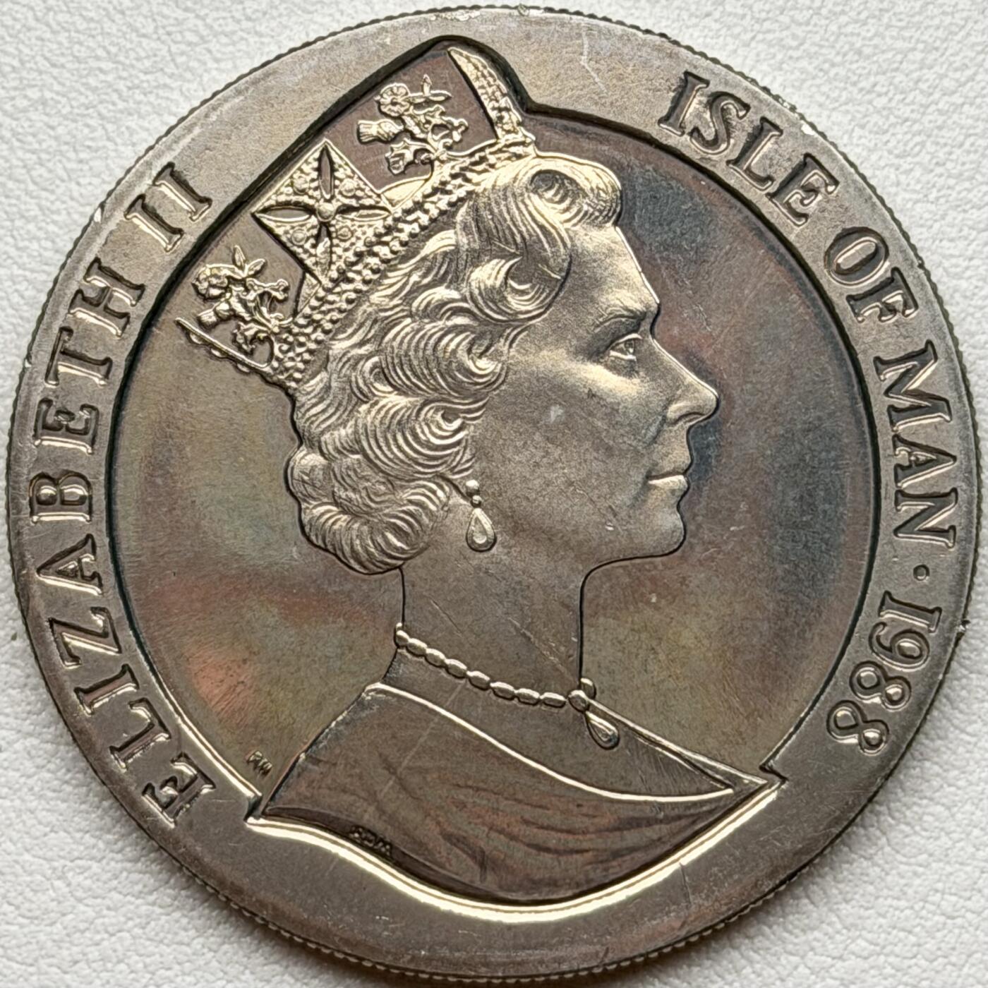 ＜星葵🌻钱币社＞散币克朗场第69期·2月3日发货 马恩岛1988年澳大利亚建国200周年·考拉1克朗纪念币