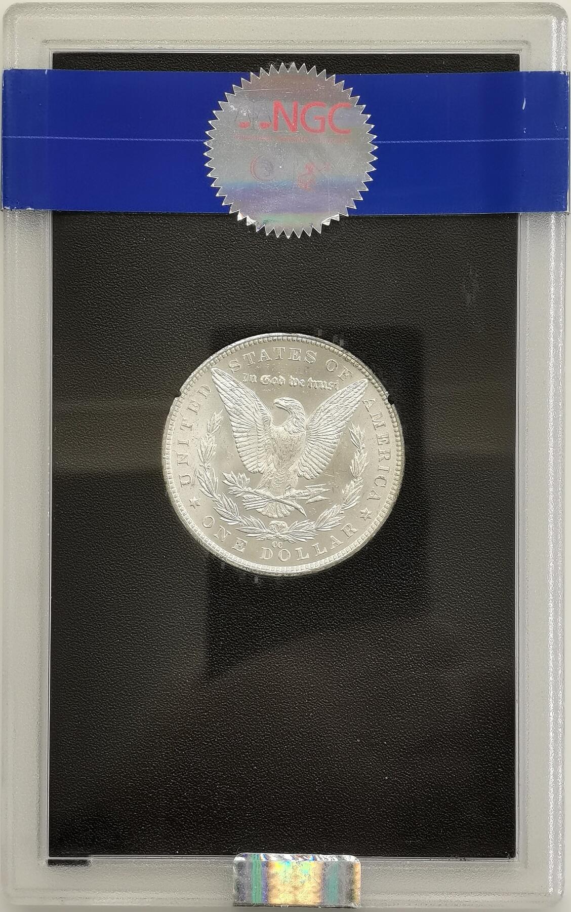 博洋堂世界钱币拍卖第159期（全场包邮） NGC MS65 美国1883 CC 摩根 卡森厂 GSA大封装 高分难得