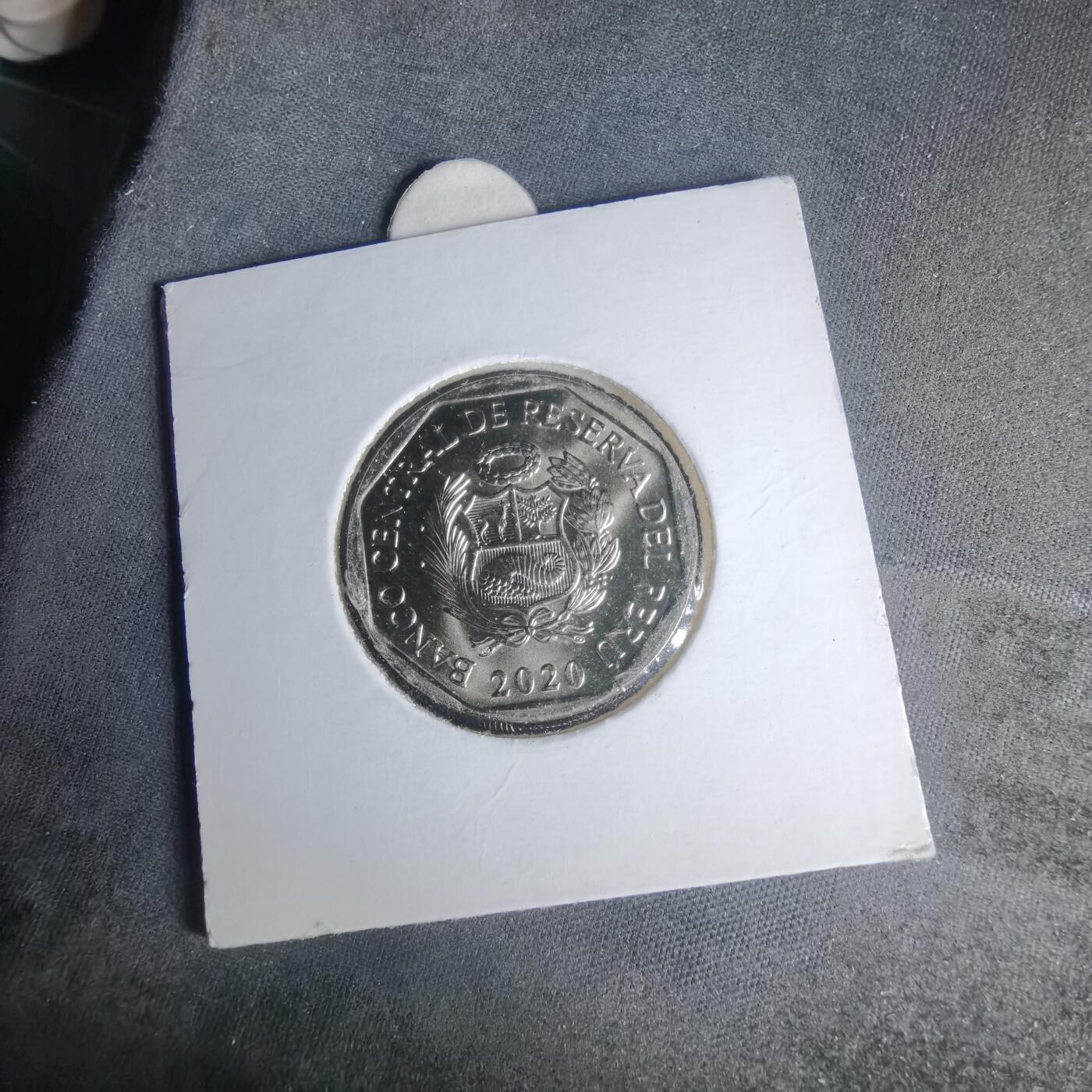 沼泽如烟--第981场 秘鲁2020年1索尔纪念币