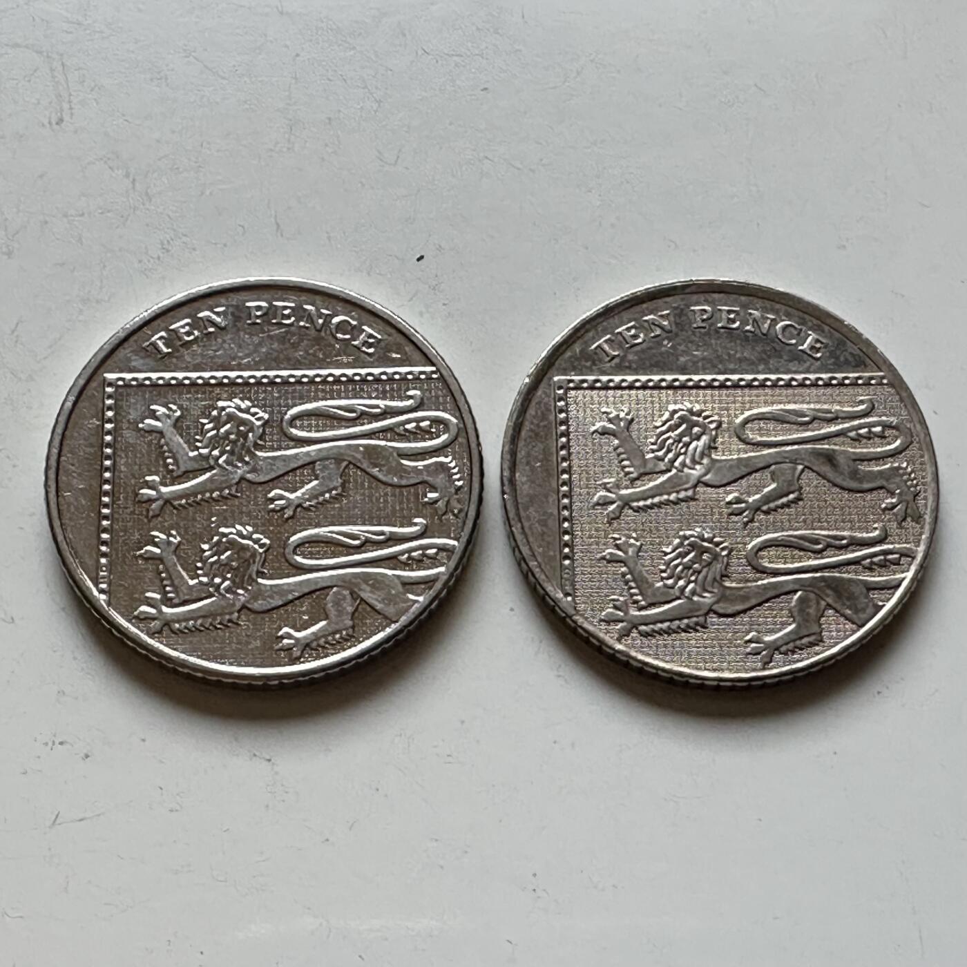 🌹外币初藏🌹🐯2026年第14场  每周二四六晚8️⃣点 接代拍 英国拼图10便士2枚